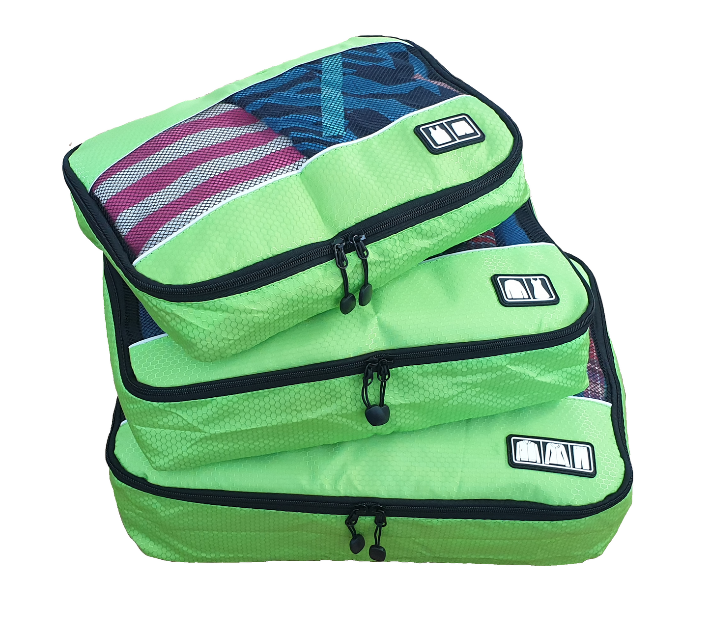 Packing Cubes Set - Kleding Organizer voor Koffer en Backpack - Travel Opbergzakken - Koffer Organizer - 3Stuks