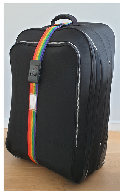 SUNMOOL Kofferriem met TSA Cijfer Slot - Bagage Riem - Luggage Strap - 200 cm - 2Stuks