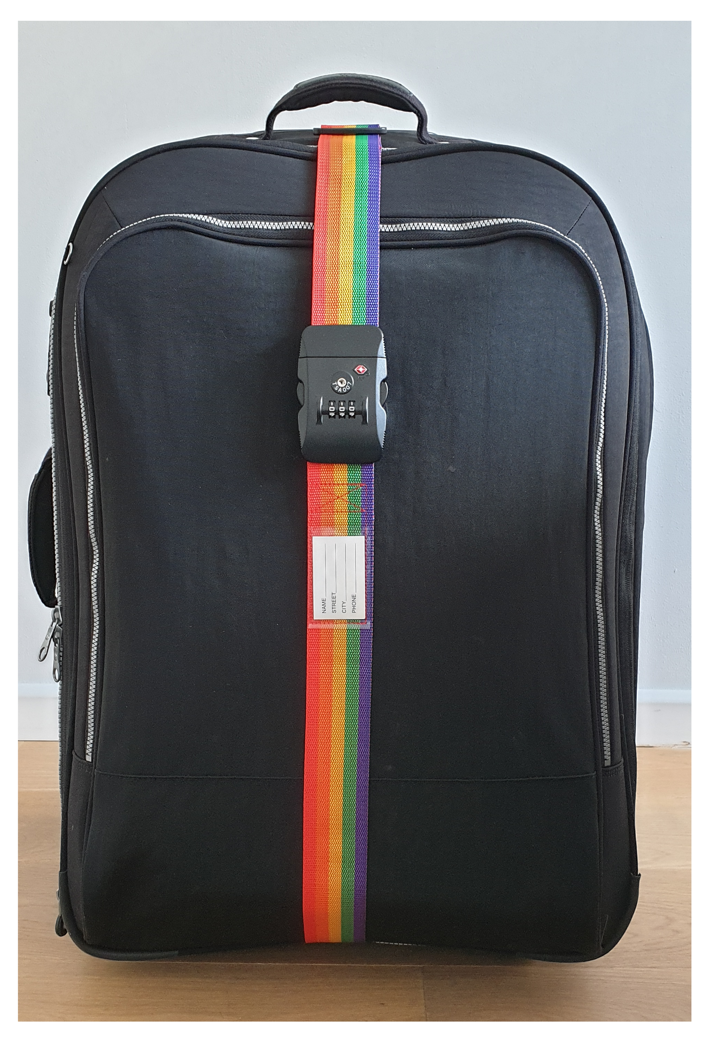 SUNMOOL Kofferriem met TSA Cijfer Slot - Bagage Riem - Luggage Strap - 200 cm - 2Stuks