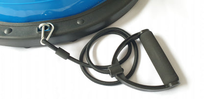 SUNMOOL Balanstrainer - Balance board - Balance trainer - Balanstrainer - Balansbal met Fitness Elastieken - Inclusief Pomp - Blauw