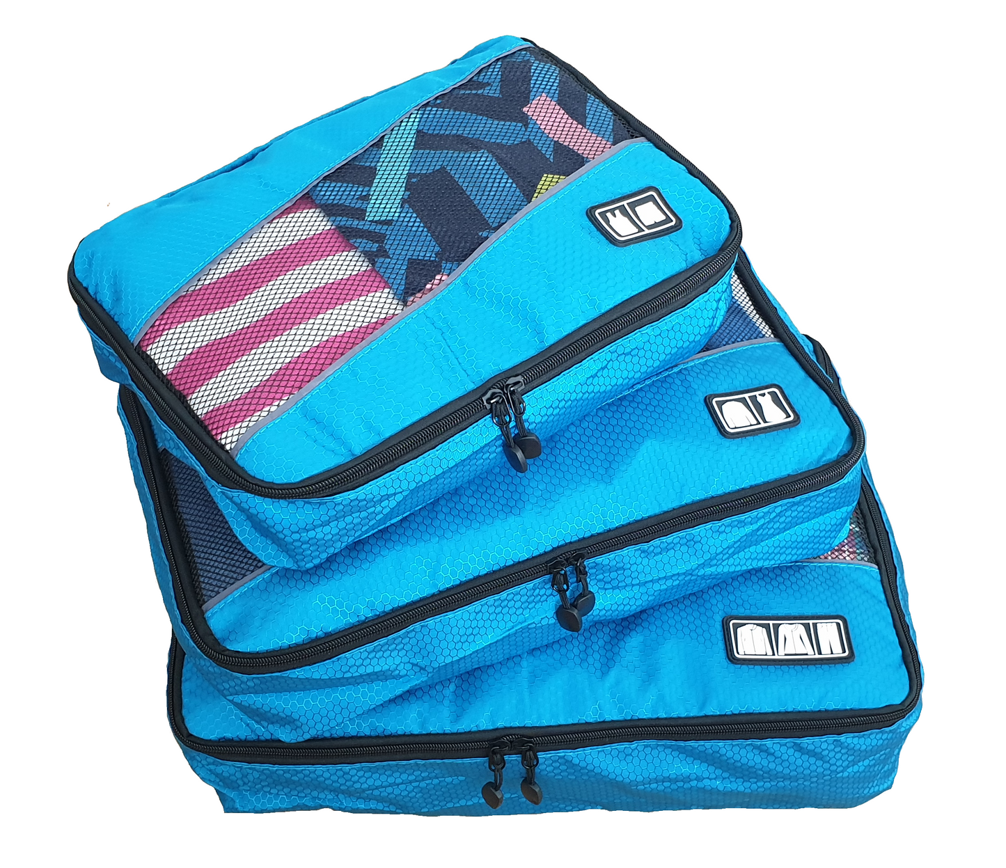 Packing Cubes Set - Kleding Organizer voor Koffer en Backpack - Travel Opbergzakken - Koffer Organizer - 3Stuks