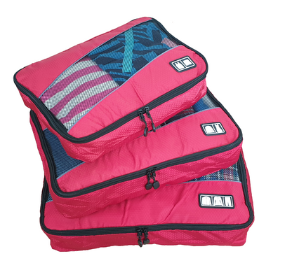Packing Cubes Set - Kleding Organizer voor Koffer en Backpack - Travel Opbergzakken - Koffer Organizer - 3Stuks