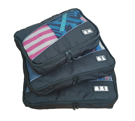 Packing Cubes Set - Kleding Organizer voor Koffer en Backpack - Travel Opbergzakken - Koffer Organizer - 3Stuks