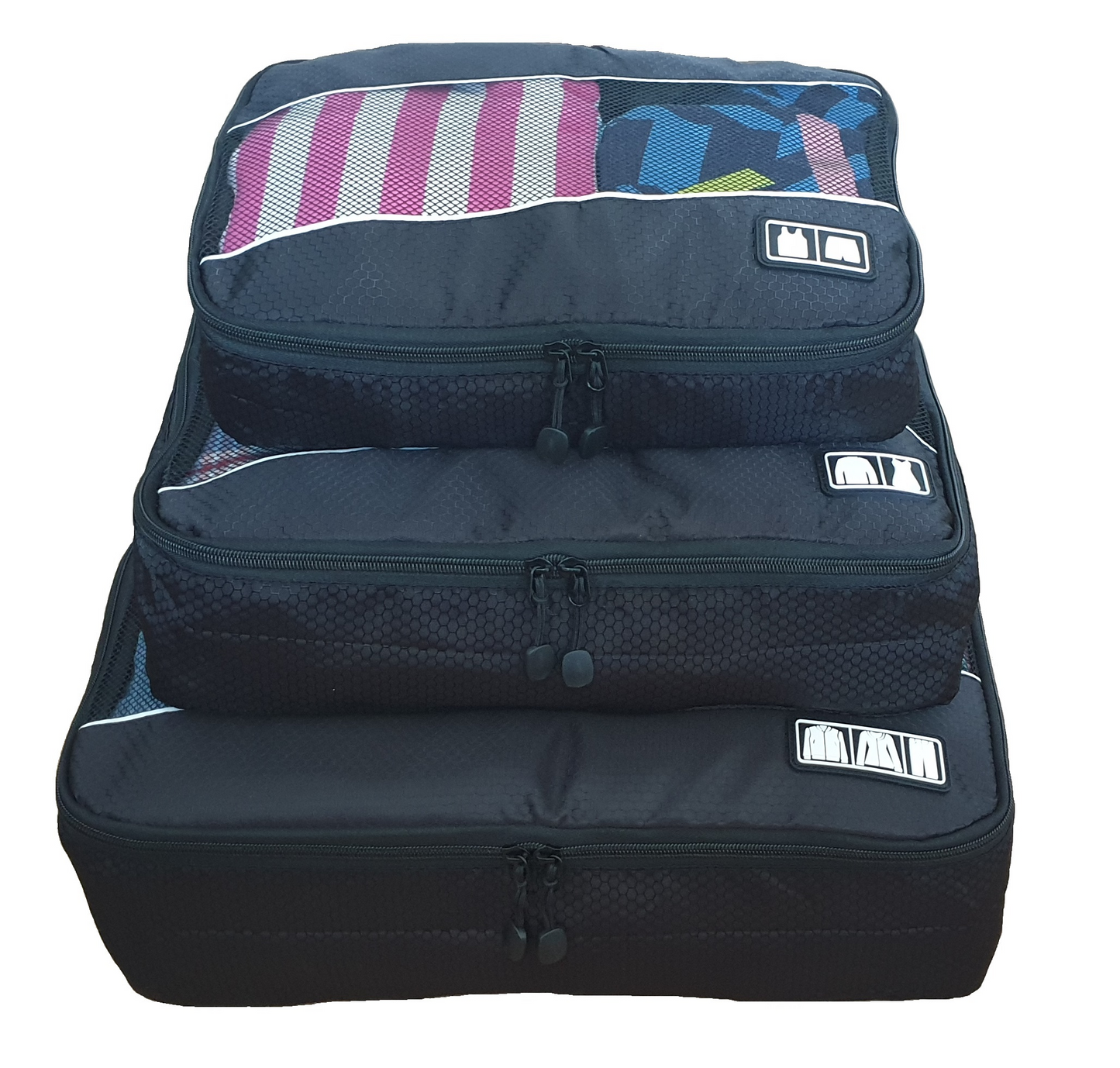 Packing Cubes Set - Kleding Organizer voor Koffer en Backpack - Travel Opbergzakken - Koffer Organizer - 3Stuks